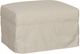 Vanguard® Furniture Josie Tiki Natural Slipcover Ottoman -0