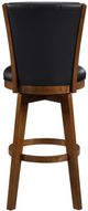 Homelegance® Medford Black/Chestnut Swivel Pub Height Chair-4