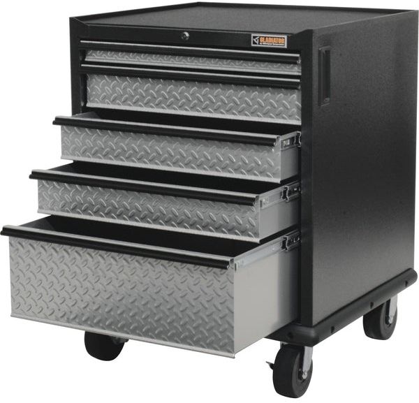 Gladiator® Premier Silver Tread Modular Geardrawer Cabinet-1