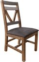International Furniture Direct Loft Brown/Two Tone Gray Dining Chair-0
