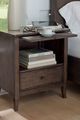 aspenhome® Blakely Sable Brown 1-Drawer Nightstand-1