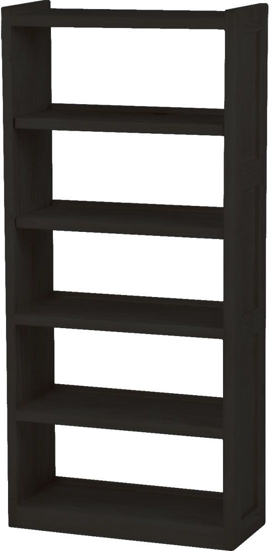 Crate Designs™ Furniture Espresso Open Back Bookcase-0