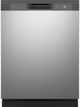 GE® 24" Stainless Steel Front Control Built In Dishwasher -0