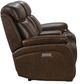 BarcaLounger© Sandover Tri-Tone Chocolate Power Reclining Loveseat-2