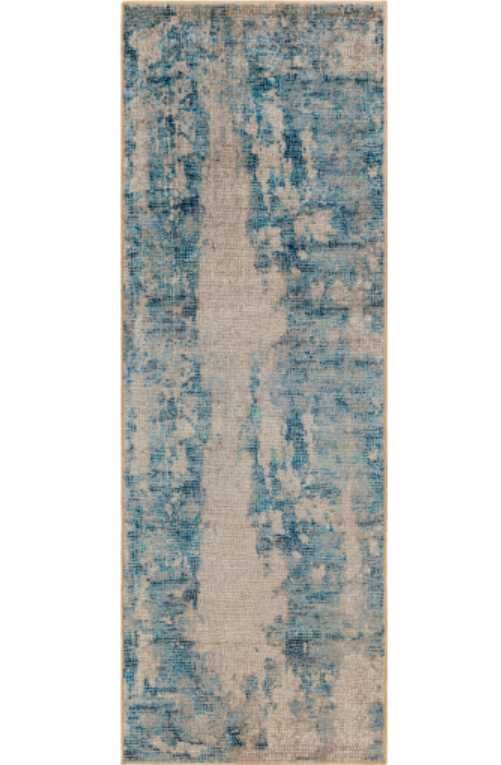 Surya Jefferson Beige/Blue 4'x6' Area Rug-1