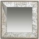 A & B Home Brown/Silver Accent Mirror-0