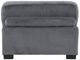 Homelegance® Traverse 4-Piece Gray Modular Sectional with Ottoman-5
