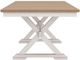 Signature Design by Ashley® Purlaney Natural Dining Table with Antique White Base-3