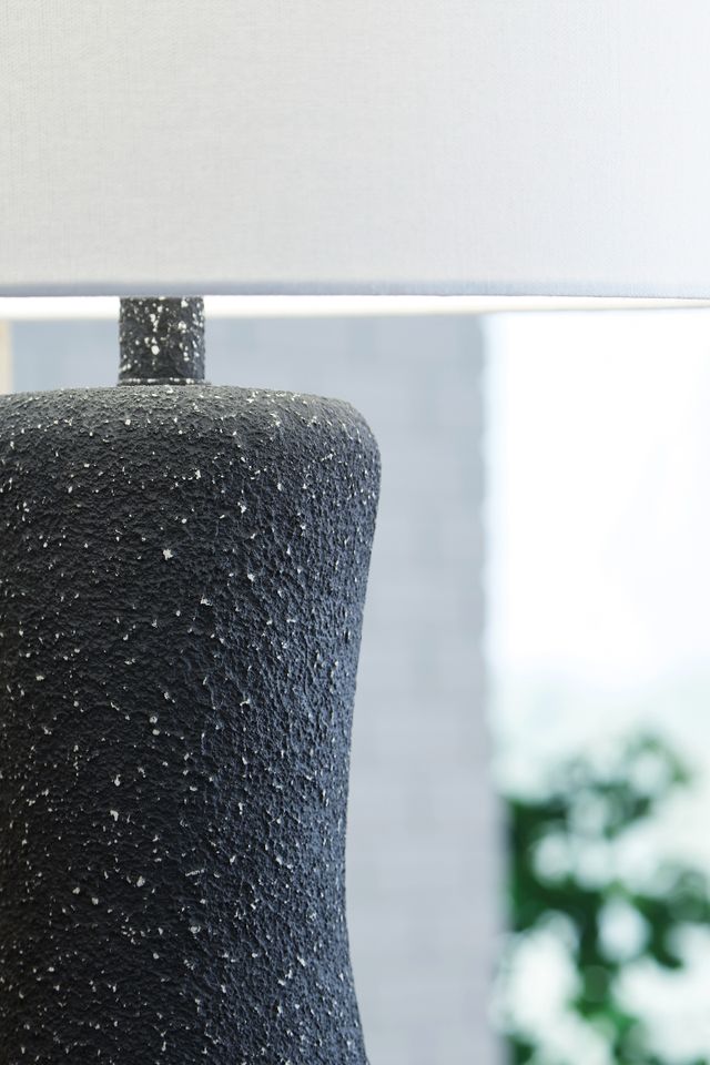 Signature Design by Ashley® Maykins Black/White Table Lamp-1
