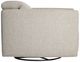 Bernhardt Livvy Bernhardt Living Beige 43" Power Reclining Swivel Chair-3