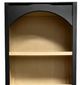 Million Dollar Rustic Midnight Large Bookcase-1