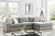 Stylus® Furniture Koa 2-Piece Majestic Steel Right-Arm Facing Sectional and Chaise-1