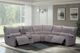 New Classic® Home Furnishings Remsen 3-Piece Latte Curved Manual Reclining Sectional-2