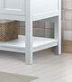 Furniture of America® Reston White 61" Vanity with Top/Sink-1