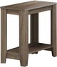 Monarch Specialties Inc. Dark Taupe Accent Table-0
