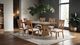 Furniture of America® Johannes Rustic Oak Dining Table-1