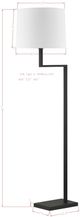 Forty West Mason Black Floor Lamp-1