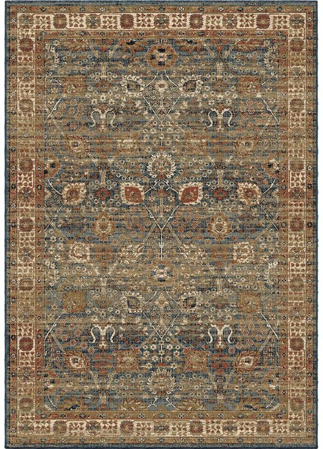 Orian Aria Tree Of Life Indigo 9' X 13' Rug-0