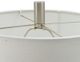 A & B Home Clear/White Table Lamp-3
