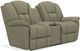 La-Z-Boy® Maverick Botanical Power Wall Reclining Loveseat with Console-1