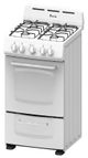 Avanti® 20" White Freestanding Gas Range-0