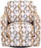 Franklin™ Protege Brass Swivel Accent Chair-1