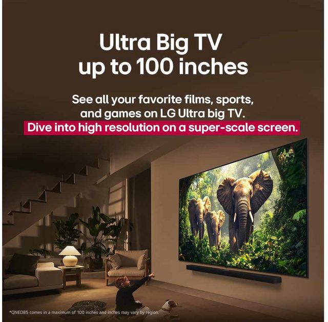 LG QNED85 Series 75" 4K Ultra HD QNED MiniLED evo AI Smart TV-9