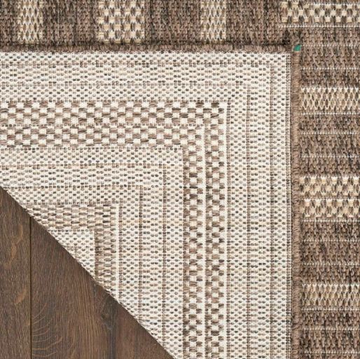 Nourison Home™ Tulum TLM04 Brown 5'x7' Style 3 Area Rug-2