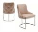 VIG Furniture Modrest Daria 2-Piece Beige Dining Chair Set-4