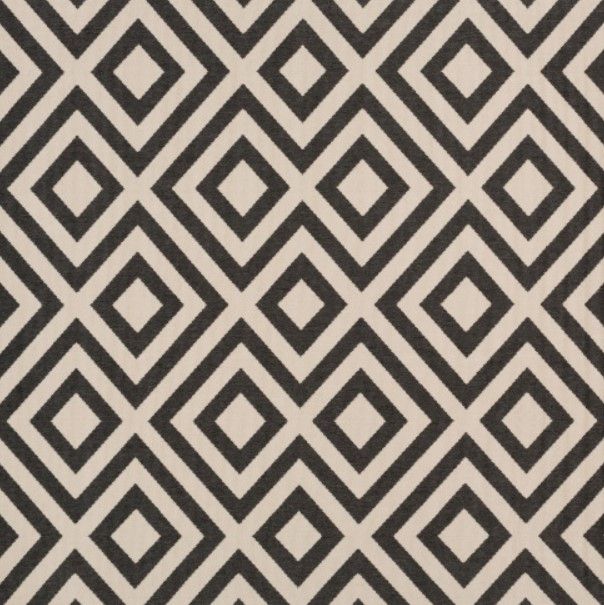 Surya Alfresco Black/Light Beige 5'x8' Area Rug-1