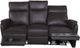 GoBerce® Gray Power Reclining Sofa-2