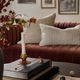 Magnolia Home by Joanna Gaines Beige Woven Flax Pillow-4