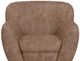 International Furniture Direct Tamesis Brown Swivel Accent Chair-4