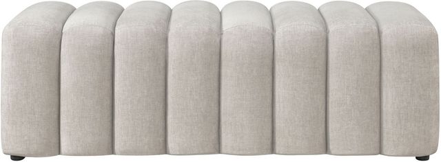 Coaster® Summer Beige Upholstered Accent Bench-3