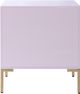 TOV Furniture Anna Pink Lacquer Side Table-4
