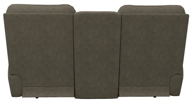 La-Z-Boy® Brooks Charcoal Power Reclining Loveseat with Console and Headrest-3