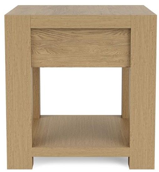 Riverside Furniture Davie Pale Oak Chairside Table-2