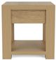 Riverside Furniture Davie Pale Oak Chairside Table-2