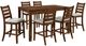New Classic® Home Furnishings Pascal 7-Piece Walnut Dining Set-0