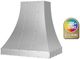 BlueStar® Abbaka Series Ridgeline 36'' Stainless Steel Wall Mounted Range Hood-0