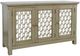 Jofran Inc. Isabella Champagne 54" Mirrored Accent Cabinet-0