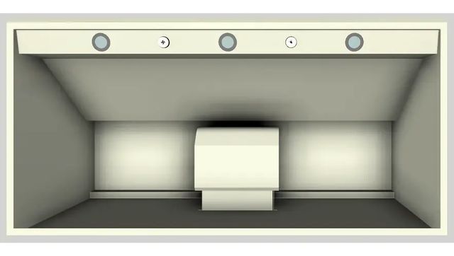Vent-A-Hood® 48" Biscuit Wall Hood-2