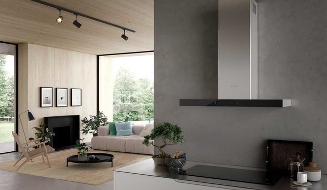 Faber Stilo Suprema 36" Stainless Steel Wall Mounted Range Hood-1