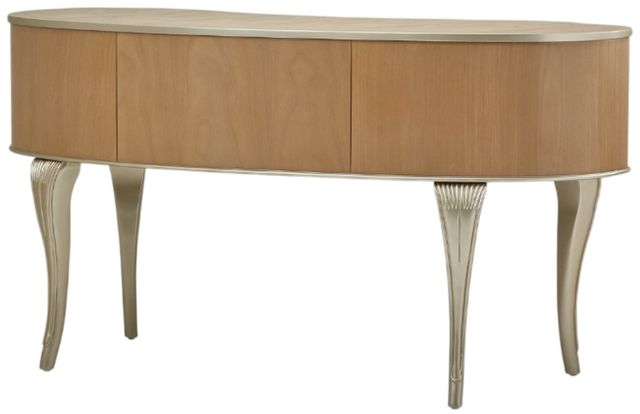 Michael Amini® Villa Cherie Caramel/Chardonnay Vanity Table  -3