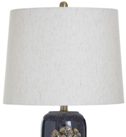 Stylecraft Leto Blue Table Lamp-1