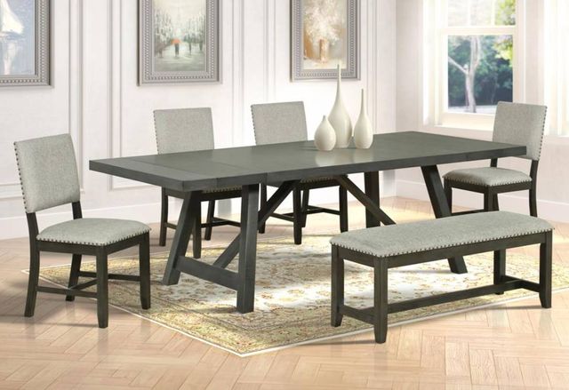 Urban Styles Furniture Chicago Gray Dining Table-2