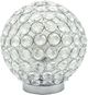 Crown Mark Crystal Silver Globe Table Lamp-0