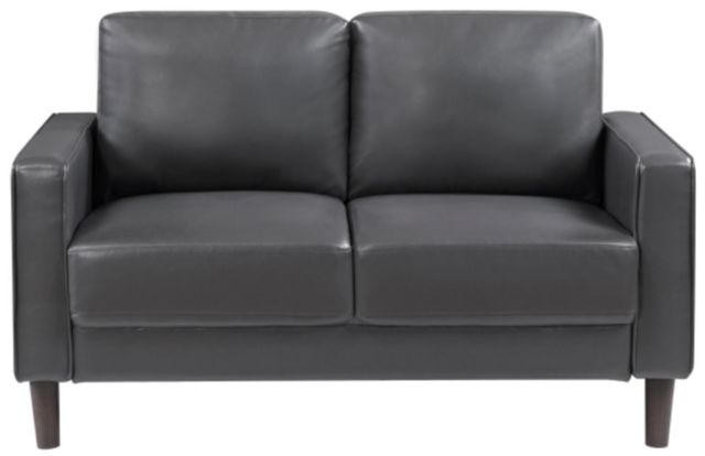 Homelegance® Malcolm Dark Gray Loveseat-2