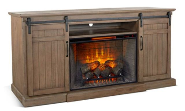 Sunny Designs™ Buckskin TV Console with Fireplace Option