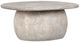 Classic Home Britney Light Gray Outdoor Round Coffee Table-0